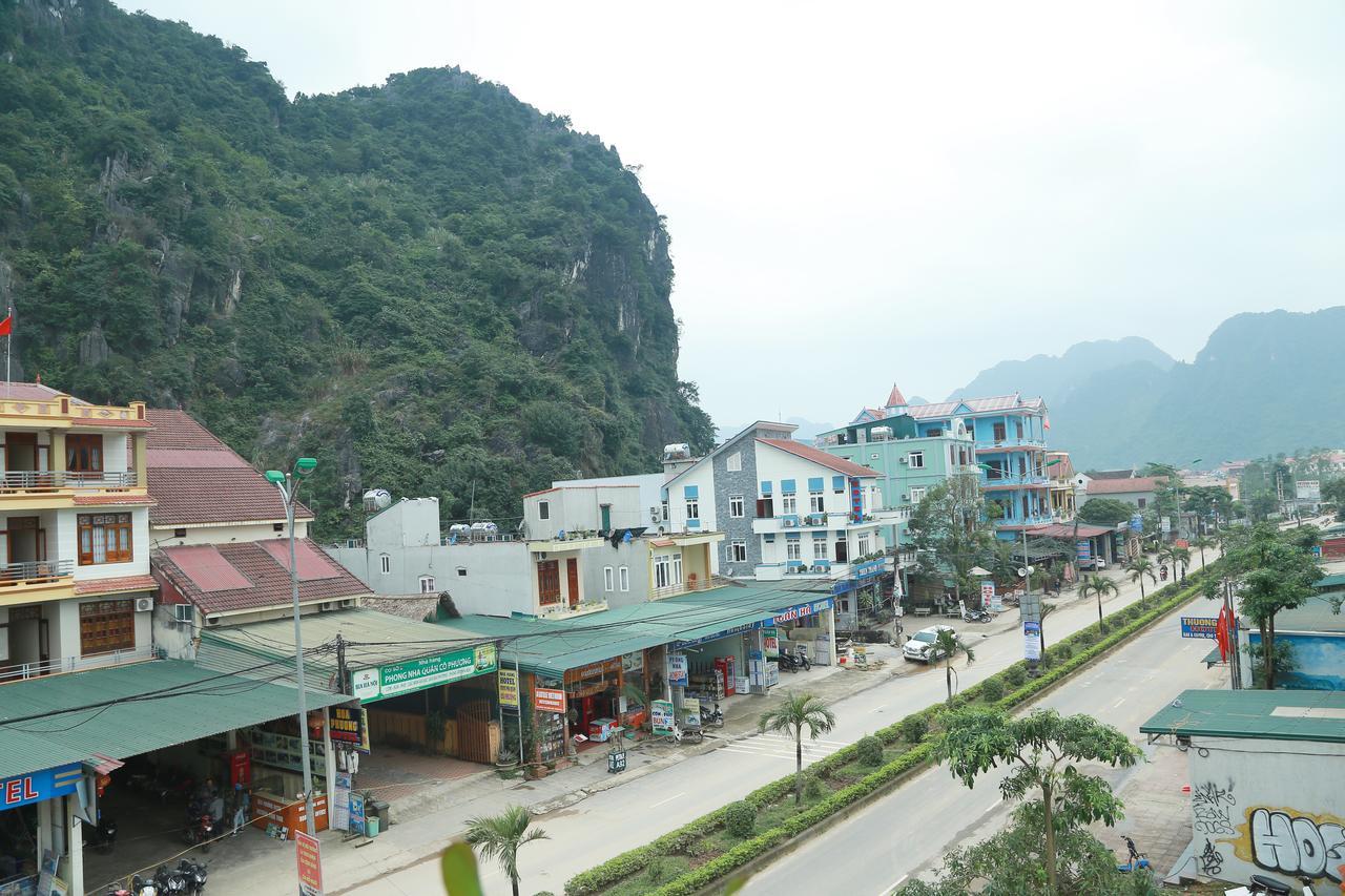 Thien Phu Hostel Фонгня Экстерьер фото